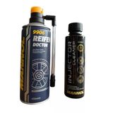 Mannol Lastik Tamir Spreyi 450 Ml + Enjektör Temizleyici 250 Ml Bakım Seti
