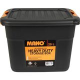 Mano 20 lt Dekoratif Saklama Kutusu 391x298x282 mm Renkli ve Fonksiyonel Tasarım