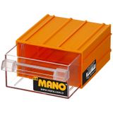 Mano K-30 Plastik Çekmeceli Kutu Sarı