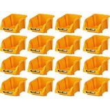 Mano Plastik Avadanlık Parça Kutusu 16 Parça Sarı 125X195X90 mm