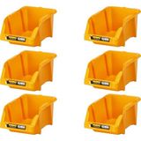 Mano Plastik Avadanlık Parça Kutusu 6 Parça Sarı 217X360X155 mm