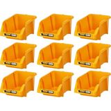 Mano Plastik Avadanlık Parça Kutusu 9 Parça Sarı 265X420X177 mm