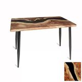 Manolya Mutfak Masası 70X120 Esb (Werzalit, Wermodin Ve Allzalit Tabla) - Epoxy