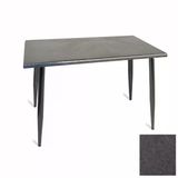 Manolya Mutfak Masası 70X120 Esb (Werzalit, Wermodin Ve Allzalit Tabla) - Grey Marble