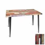 Manolya Mutfak Masası 80X120 Esb (Werzalit, Wermodin Ve Allzalit Tabla) - Red Wood