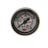 Manometre Gliserinli Arkadan Çıkışlı Q40 - 0 - 400 Bar 1/8 A Tipi