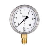 MANOMETRE(10bar-1/4 dıştan dişli-Alttan bağlantı-Çap 50mm)