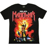 Manowar Siyah Erkek Tişört - XL