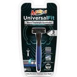 Mans Universal Fit 3 Bıçaklı Kayganlaştırıcı Bantlı ve Kolay Durulanan Seramik Kaplı Bıçaklar Sistem Tıraş Bıçağı
