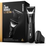 Manscaped®'den Lawn Mower® 5.0 Ultra: Erkekler Için Skinsafe® Özel ve Vücut Kılı Düzeltici, Vücut Bakım Aleti, Iki Işlev Düzeltme ve Yakın Tıraş, Tüy Alma, Su Geçirmez, Pille Çalışan, Kutuyla Birlikte