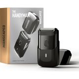 Manscaped'den The Handyman Seyahat Tıraş Makinesi, Hareket Halindeyken Kullanım Için Usb-C Şarj Kablolu,pille Çalışan Elektrikli Tıraş Makinesi, Yıkanabilir, Uzun Saç Düzeltici ve Folyo Tıraş Başlığı