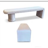 Mantar Bench - Açık Krem
