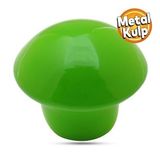 Mantar Düğme Kulp Çekmece Bebek Çocuk Genç Odası Dolap Kapak Kulpu Kulbu Yeşil Metal Kulp