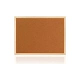 Mantar Pano Ahşap Çerçeveli 60 x 90 cm Lüks Mantar Pano - Çok Renkli