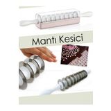 Mantı Kesme Merdanesi 9 Bıçaklı Mantı Yapma Aleti Düz Mantı Merdane Kesme Hamur Kesme