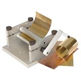 Manuel bükme makinesi, metal levha rulosu, 60 mm krank, modelleme ve takı için