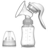 Manuel Göğüs Pompası Masaj Özellikli Süt Sağma Makinesi, Biberon Olarak Kullanılabilir 2’si 1 Arada Sessiz Ergonomik Isıya Dayanıklı Hafif Taşınabilir Anneler İçin Pratik Süt Sağma ve Besleme Seti