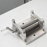 Manuel Laminasyon Makinesi, Kayar Makinesi, Hassas Metal Sac Bükme Makinesi, 0,3 ila 0,5 mm Kalınlıklar için Ayarlanabilir Makaralı, DIY Takı Yapımı Aracı