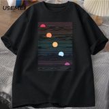 Many Lands Under One Sun T Shirt Men Women Fashion Short Sleeve Loose Basic T-Shirts Cotton T 2923 - Siyah - XL