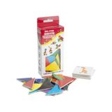 Manyetik Bloklar Tangram Buzdolabına Yapışan Tangram Mıknatıslı Tangr