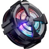 Manyetik Cep Telefonu Soğutucu Fan Rgb Radyatör Soğutucu, Oyun Için Soğutma Fanı, Kablolu, Iph - Çok Renkli