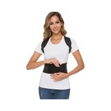 Manyetik Dik Duruş Korsesi Siyah Kamburluk Önleyici Sırt Unisex Siyah Medikal Korse Ortopedik Korse