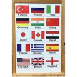 Manyetik Ingilizce Kelime Kartları Flashcards - Ülkeler - Countries