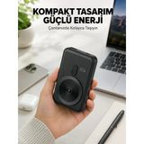 Manyetik Kablosuz Powerbank 22.5W Hızlı Şarj Lcd Göstergeli Yeni Nesil