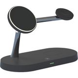 Manyetik Kablosuz Şarj 15W Dock Hızlı Şarj 2 / Pro Siyah