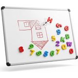 Manyetik Özellikli Alüminyum Çerçeve Askılı Yazı Tahtası 30X40 cm - Çok Renkli - Standart - Genel