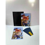Manyetik Puzzle 100 Parça Çerçeveli Tasarım Dekoratif Çocuklar Için Eğitici Oyun 10X15 Hd Baskı - Tavşan Tilki