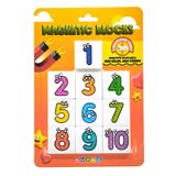 Manyetik Sayı Blokları - Number Blocks - Eğitici Oyuncak Mıknatıslı Blok Sayılar - Çift taraflı