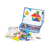 Manyetik Tablet Tangram Yazı Tahtası Eğitici, Öğretici Ve Zeka Geliştirici 96 Parça Oyun