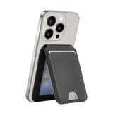 Manyetik Telefon Cüzdanı ve Standı, Mag Safe Uyumlu Kartlık, 3 Kart Kapasiteli, Hızlı Erişimli Minimalist Vegan Deri Cüzdan, iPhone ile uyumlu 17/16/15/14/13/12 ve Android Uyumlu