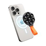 Manyetik Vantuz Telefon Montajı, Magsafe Için Silikon Telefon Kılıfı Kavrama Standı Tutucu, Eller Serbest Ayna Duş Telefon Tutacağı Dağı Fit iPhone 16 Pro Max, Tiktok Creator|videolar| - Option-1 - 000-Siyah