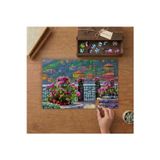 Manzara - Çiçekler - Evler Tasarımı 240 Parça Ahşap Puzzle Ahşap Kutuda MPY20090