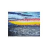 Manzara Soyut El Yapımı Yağlı Boya Tablo 105x85cm