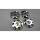 MAP Autoteile 4 x Vw Polo 6n1 6n2 95-02 Plastik Jant Kapağı 14" Inç Takım - 0315 Gri