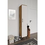 mapahomeliving Plain Metal Ayak Metal Kulp Pla1200 Banyo Dolabı Mutfak Dolabı Balkon Dolabı Kiler Dolabı Çok Amaçlı Dolap Ayakkabılık Ekru Ceviz