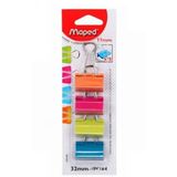 Maped 036100AA Metal 32 mm 4'lü Renk Kıskaç