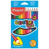 Maped 834010 Colorpeps Maxi 12'li Kuru Boya