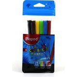 Maped 845723 Peps 6 Renk Keçeli Kalem - Standart