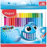 Maped 845725 Color Peps Ocean 36 Adet Plastik Poşet Keçeli Kalem