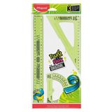 Maped 895055 30 cm Esnek Plastik Cetvel Seti