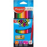 Maped Color Peps 12 Renk Kuru Boya Kalemi Ergonomik Üçgen Tutuş 3154141832123