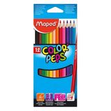 Maped Color Peps 12'li Renk+1 Fırça Kuru Boya Kalemi 836011