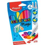 Maped Color Peps Magic Sihirli Keçeli Kalem 10 Renk 3154148446125 - Yok