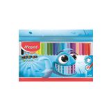 Maped Color Peps Ocean Keçeli Kalem Plastik Poşet 24 Renk 3154148457220