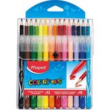 Maped Color'peps 12+15 Keçeli Kalem ve Kuru Boya Seti 897412