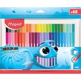 Maped Color'peps Ocean 48 Parça Renkli Kalem Seti Kullanıma Hazır Plastik Poşet İçinde